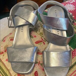 Katy Perry Collections Silver Sandals